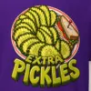 "Extra Pickles" Heavyweight Unisex Crewneck T-shirt