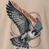 "Face the Headwind" Heavyweight Unisex Crewneck T-shirt