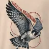 "Face the Headwind" Men's Oversized Heavyweight Crewneck T-Shirt