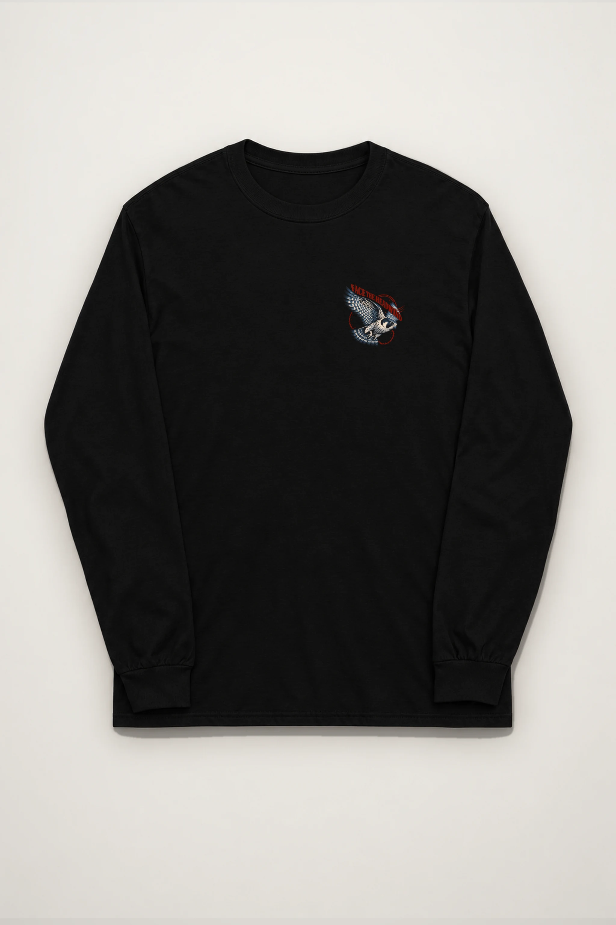 "Face the Headwind" Unisex Longsleeve T-shirt