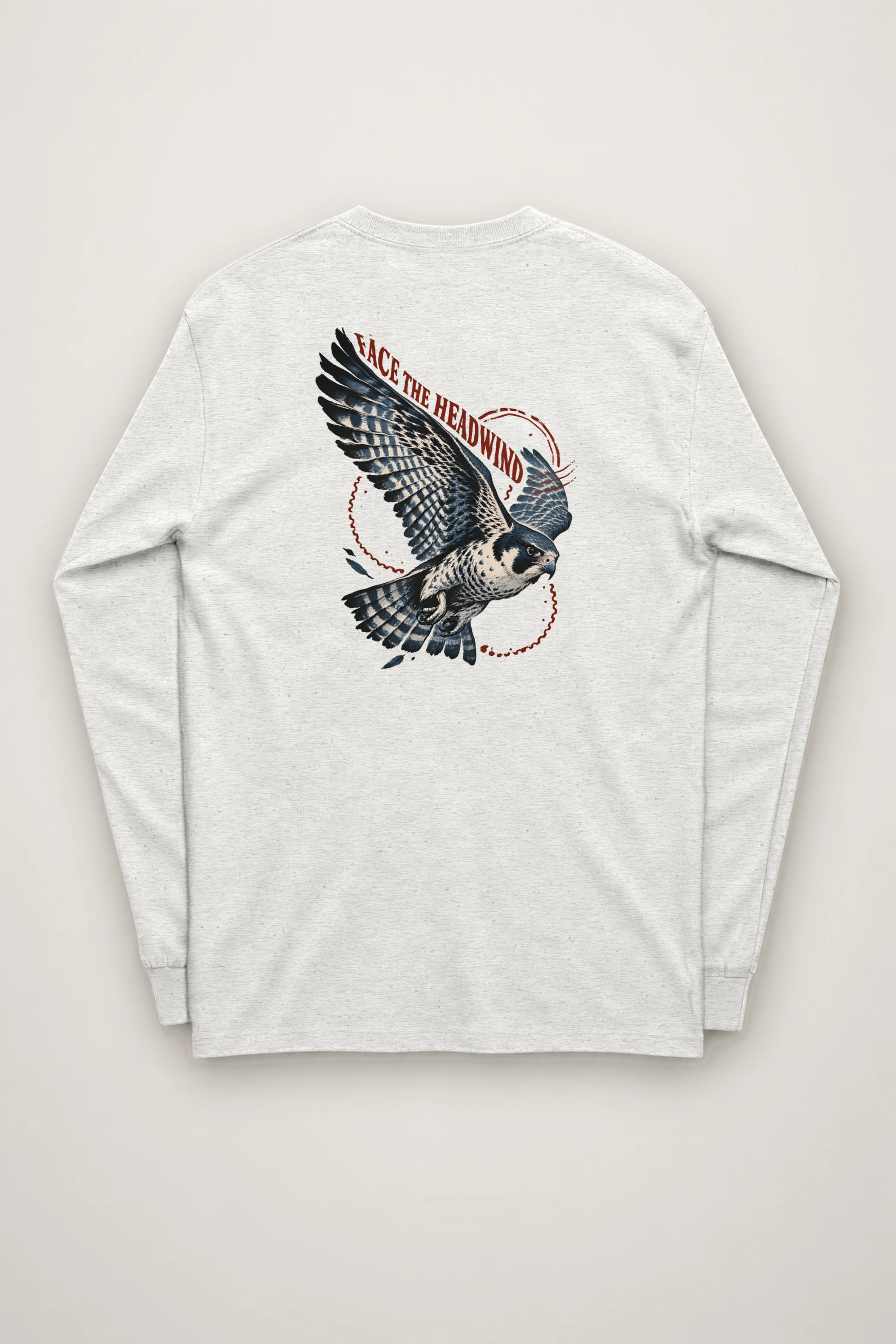 "Face the Headwind" Unisex Longsleeve T-shirt