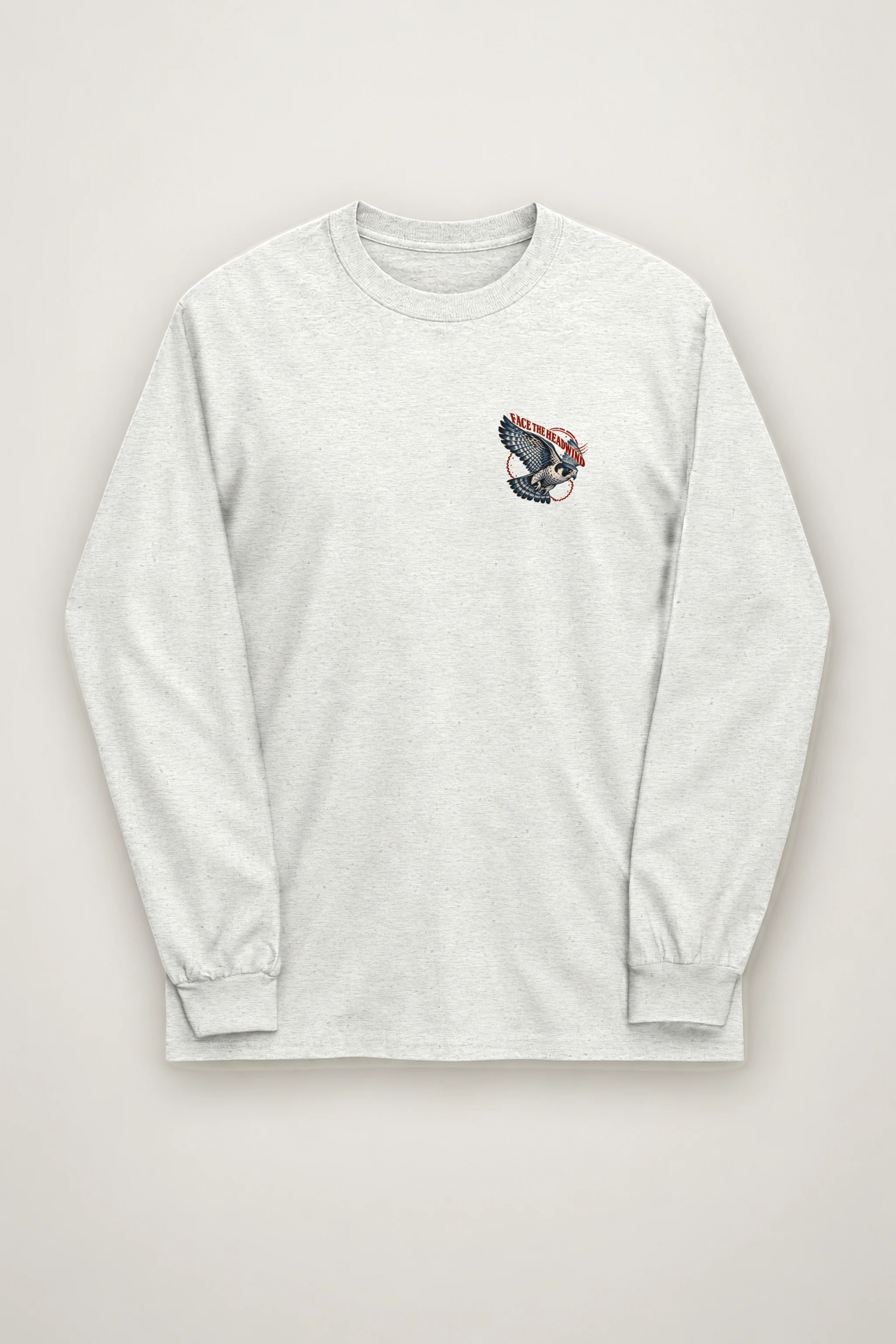 "Face the Headwind" Unisex Longsleeve T-shirt