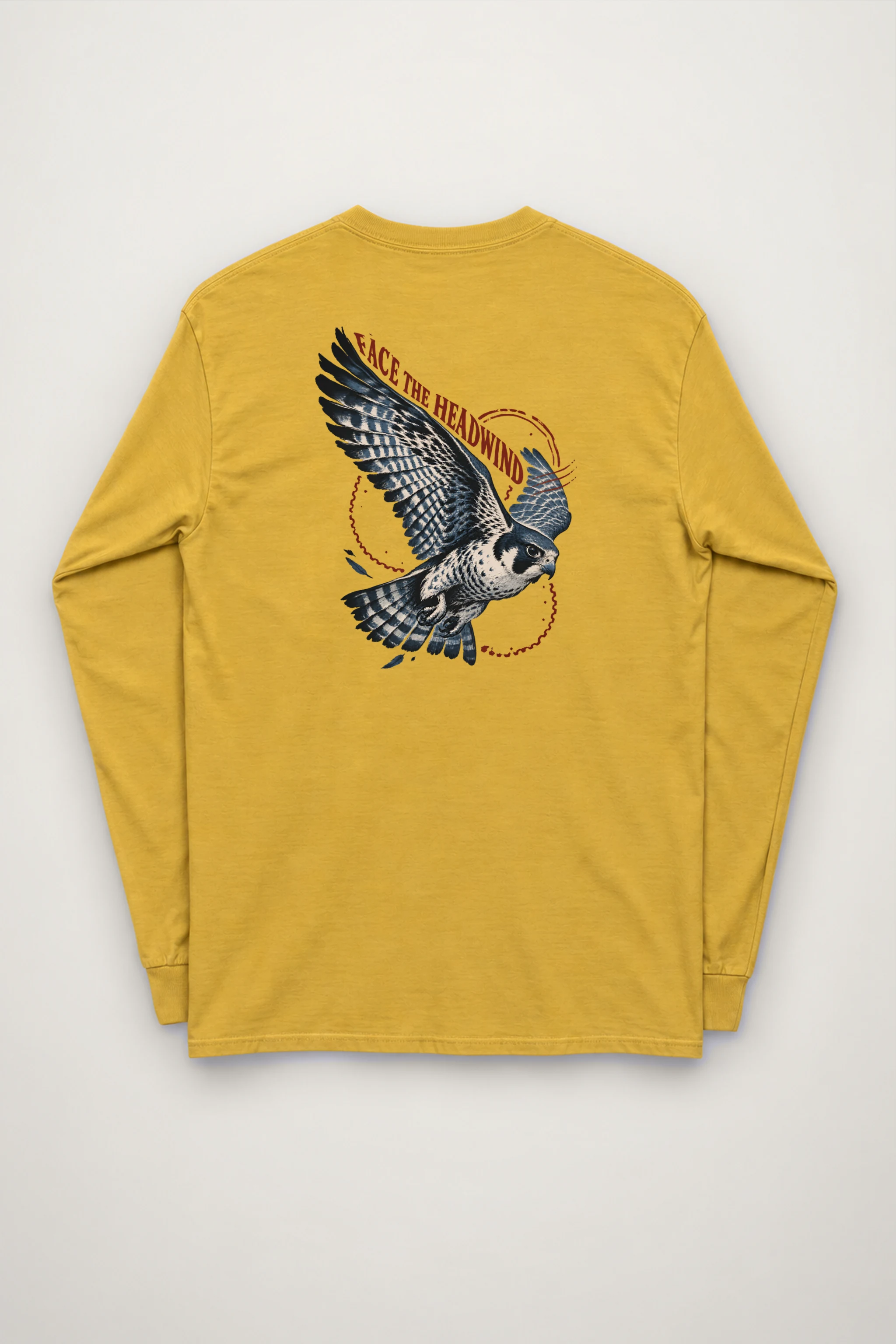 "Face the Headwind" Unisex Longsleeve T-shirt