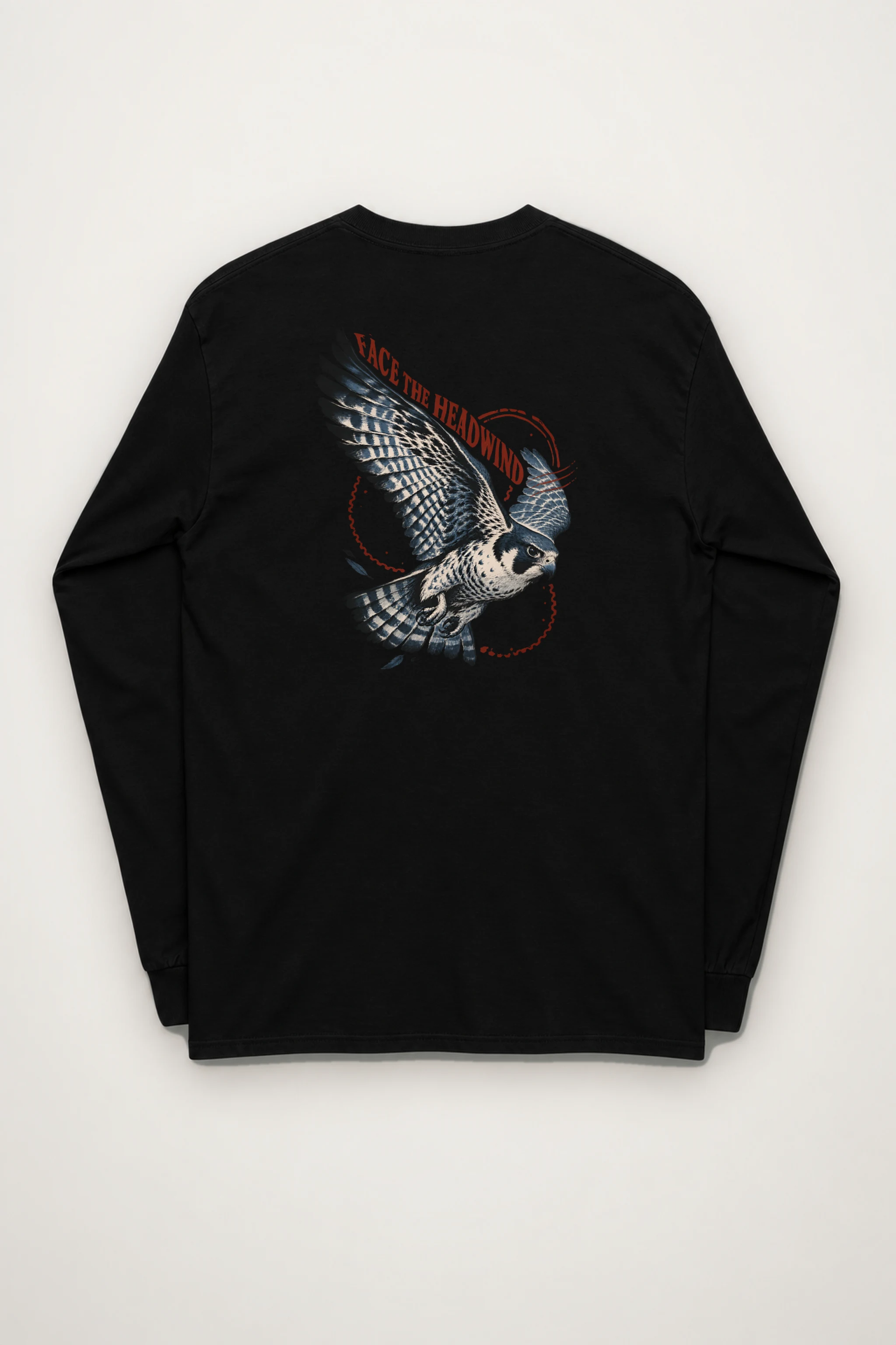 "Face the Headwind" Unisex Longsleeve T-shirt