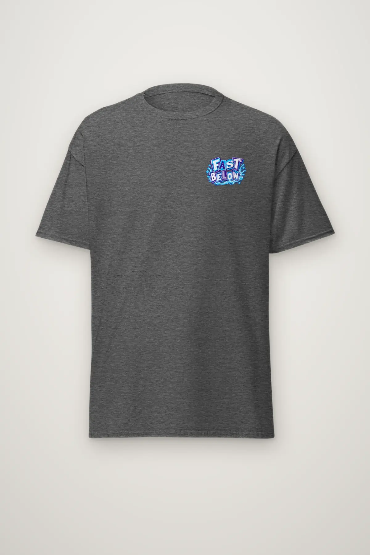 "Fast Below" Heavyweight Unisex Crewneck T-shirt