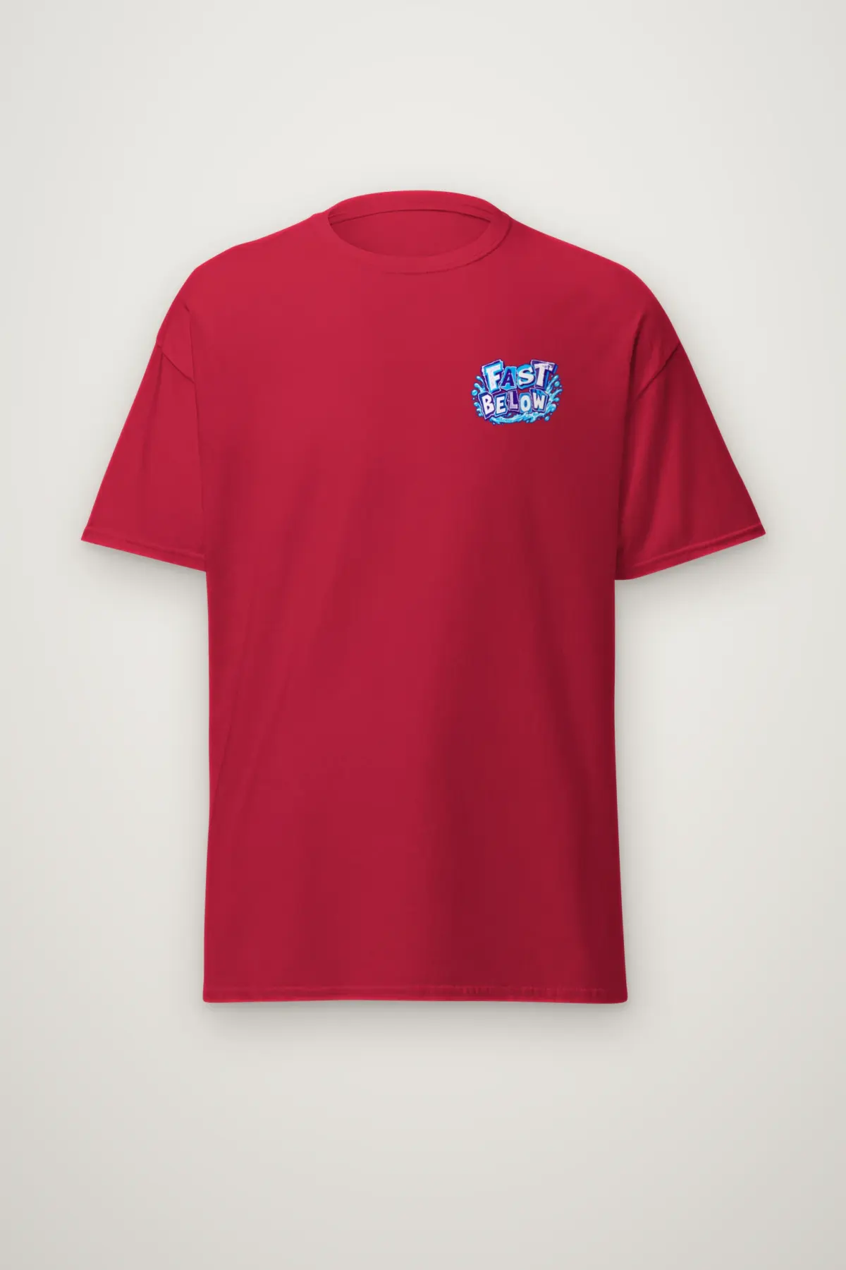 "Fast Below" Heavyweight Unisex Crewneck T-shirt
