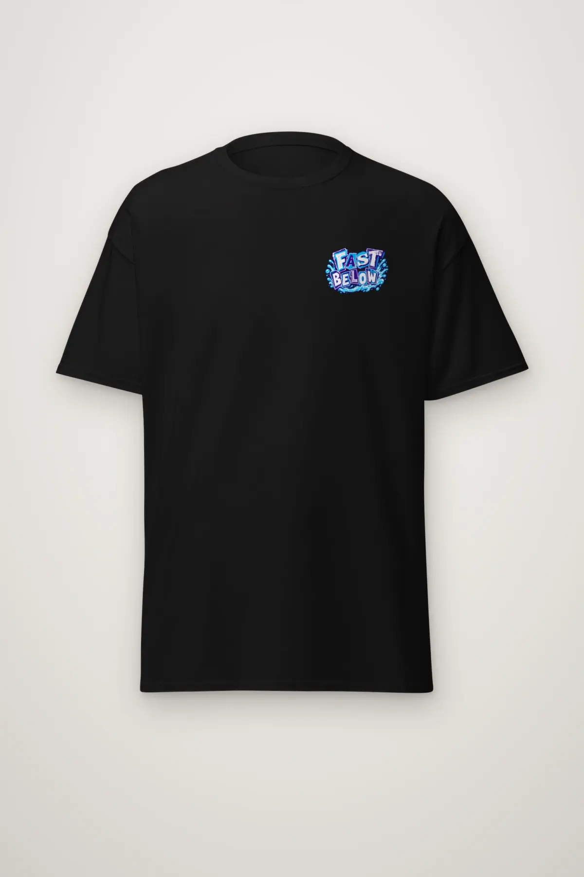 "Fast Below" Heavyweight Unisex Crewneck T-shirt
