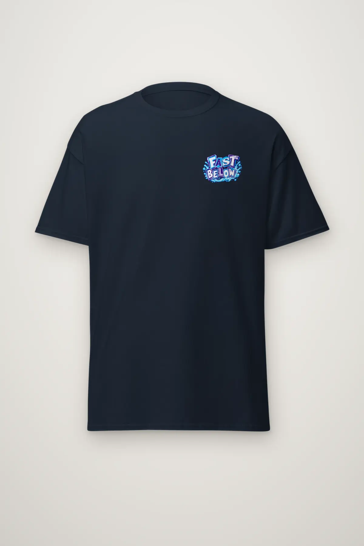 "Fast Below" Heavyweight Unisex Crewneck T-shirt