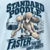 "Faster Than This Haircut Suggests" Heavyweight Unisex Crewneck T-shirt