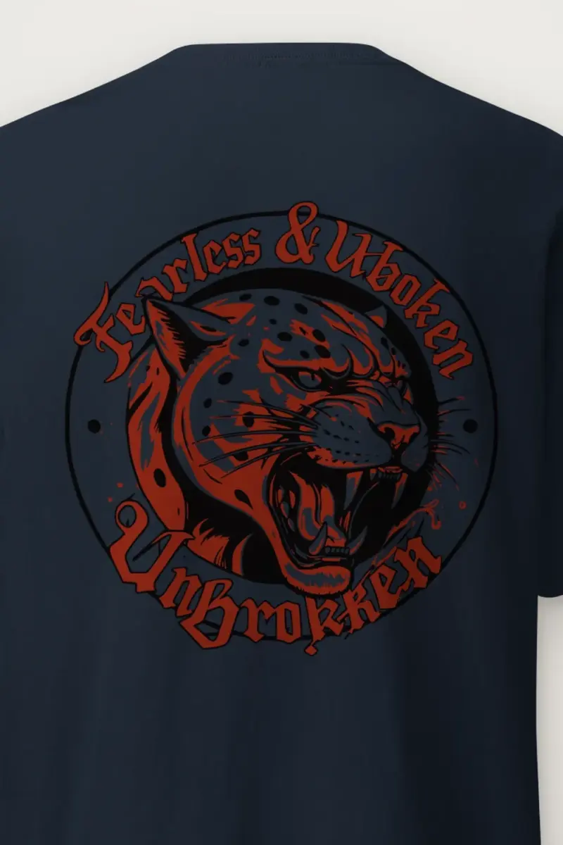 "Fearless & Woken UnBroken" Heavyweight Unisex Crewneck T-shirt