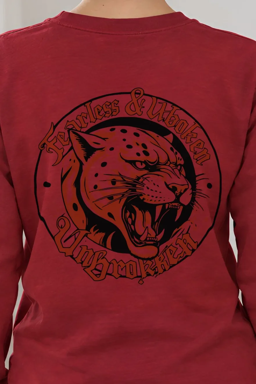 "Fearless & Woken UnBroken" Unisex Longsleeve T-shirt