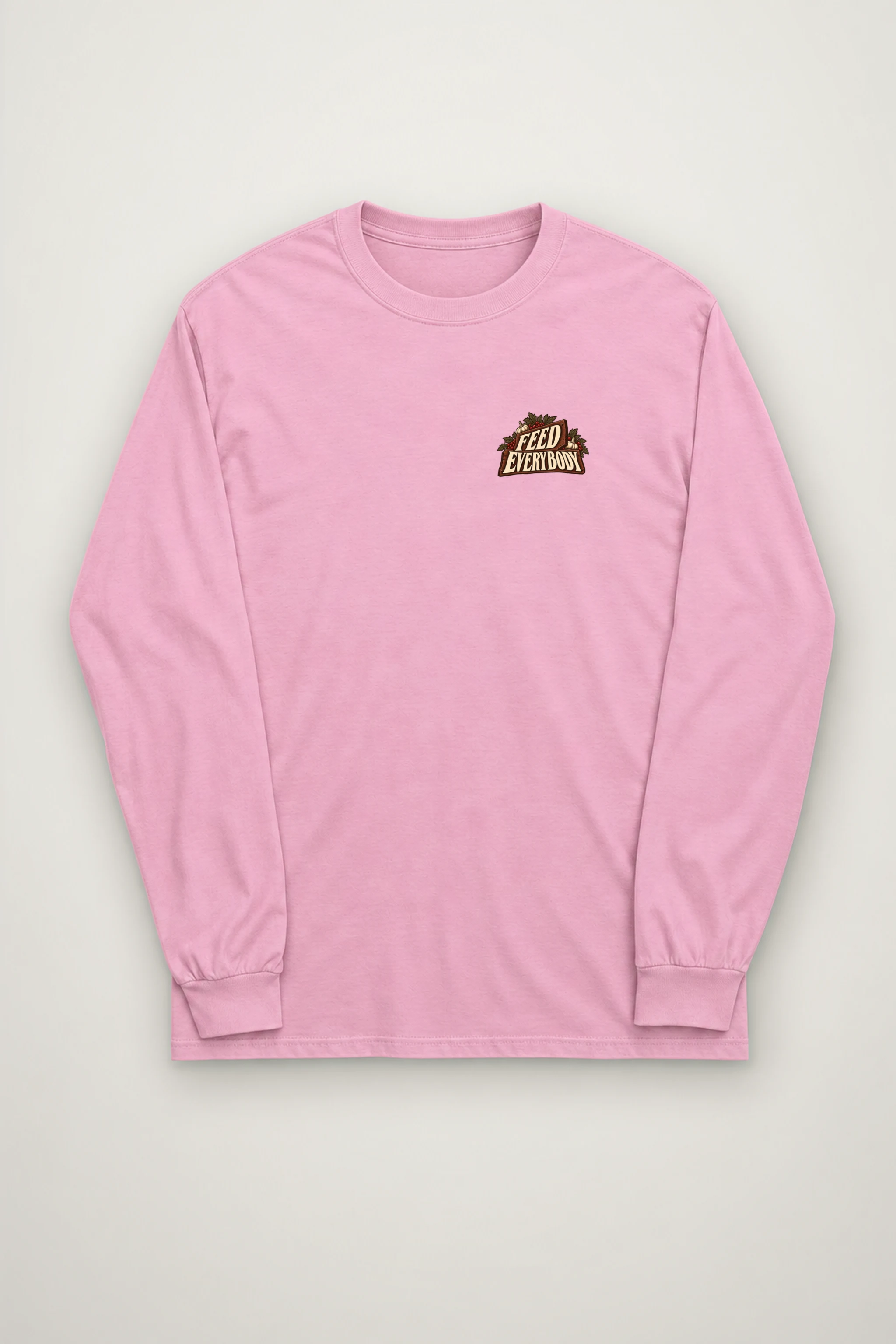 "Feed Everybody Extension Table" Unisex Longsleeve T-shirt