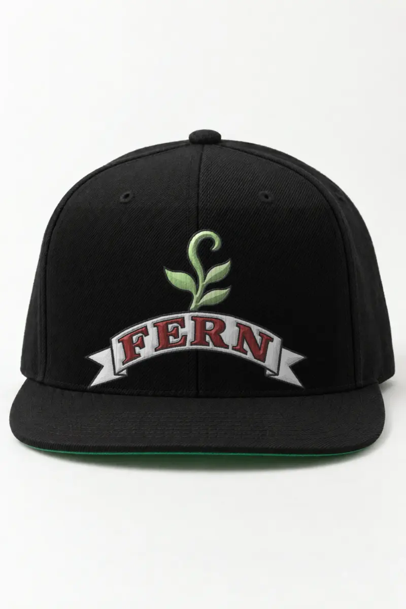 "Fern" Classic Snapback · Embroidered