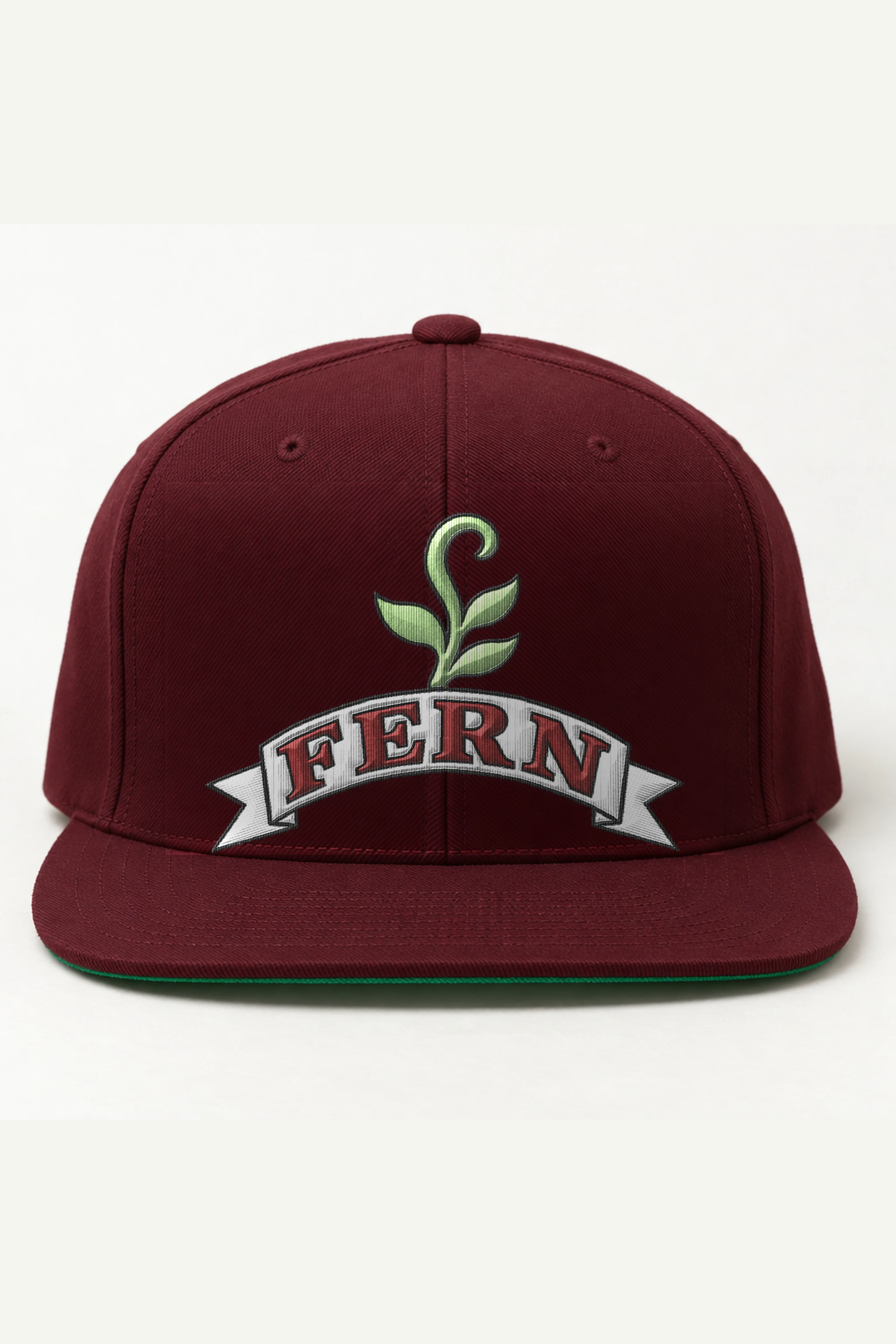 "Fern" Classic Snapback · Embroidered