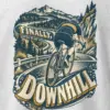 "Finally, Downhill" Heavyweight Unisex Crewneck T-shirt
