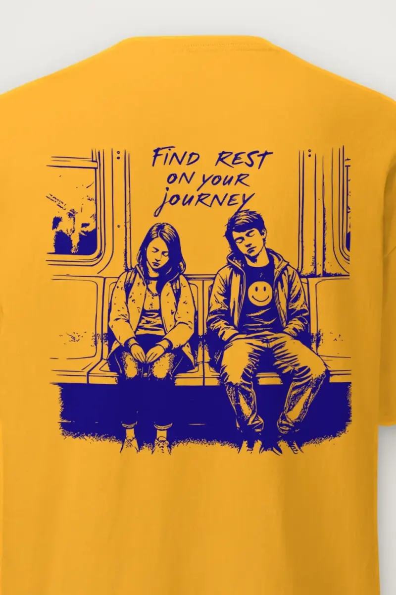 "Find Rest" Heavyweight Unisex Crewneck T-shirt