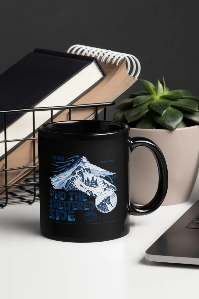 "Find the Sheltered Side" 11oz Ceramic Mug