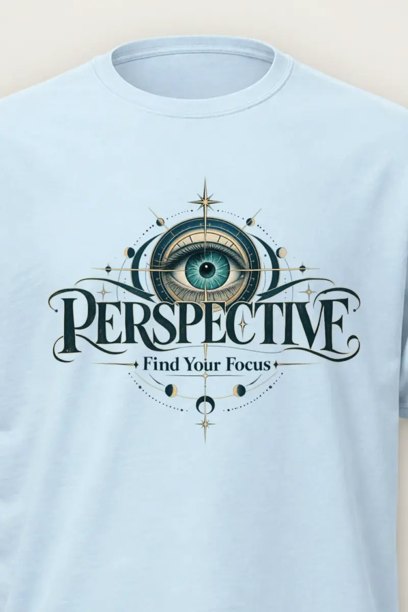 "Find Your Focus" Heavyweight Unisex Crewneck T-shirt