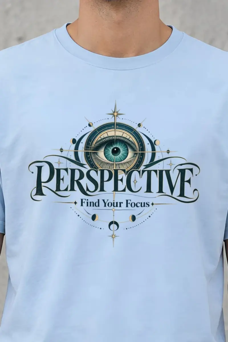 "Find Your Focus" Heavyweight Unisex Crewneck T-shirt