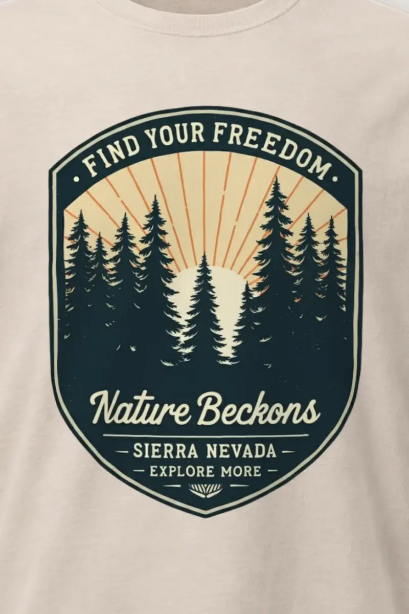 "Find Your Freedom" Heavyweight Unisex Crewneck T-shirt