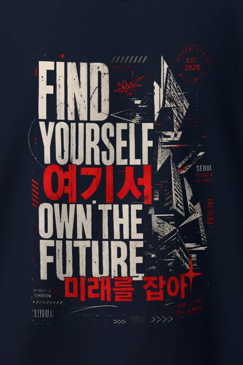 "Find Yourself" Heavy Blend Unisex Crewneck Sweatshirt