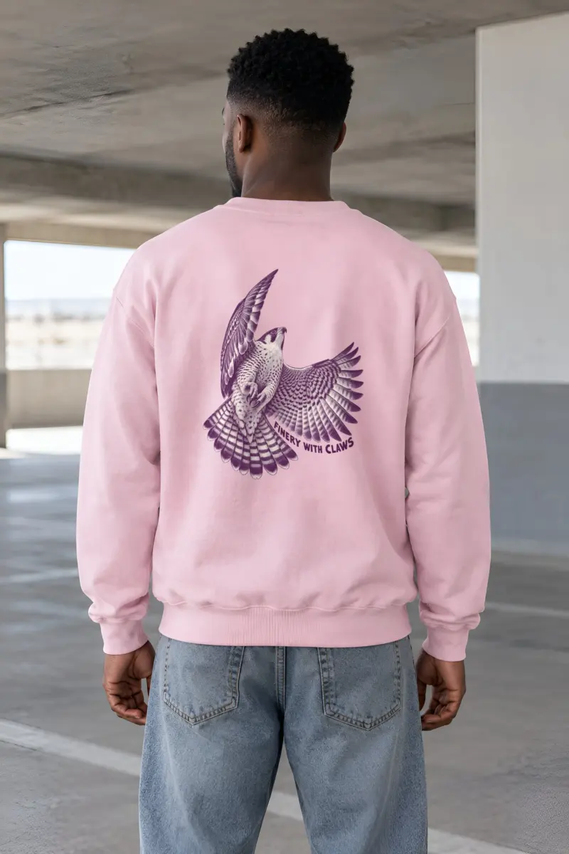 "Finery With Claws" Heavy Blend Unisex Crewneck Sweatshirt
