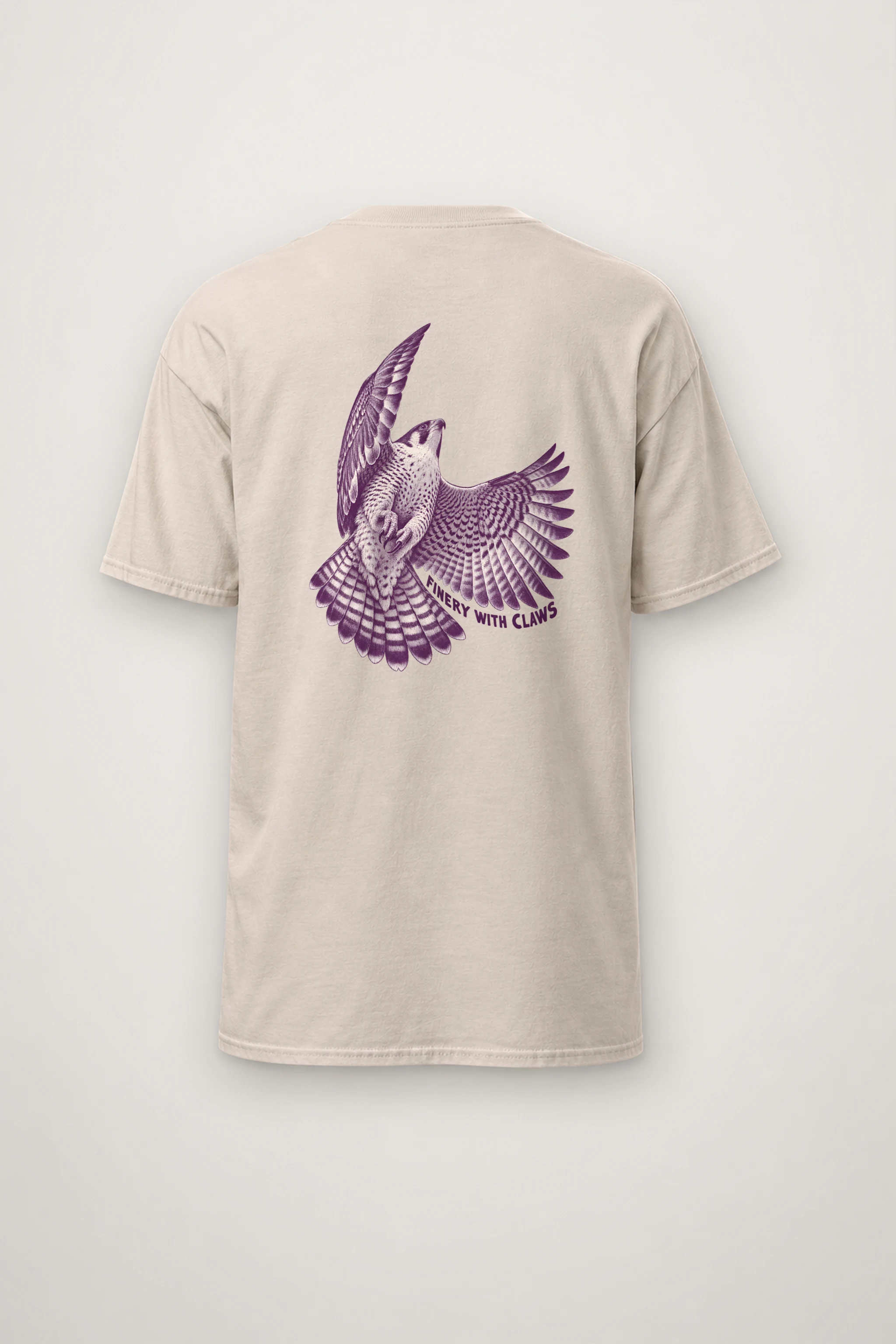 "Finery With Claws" Heavyweight Unisex Crewneck T-shirt