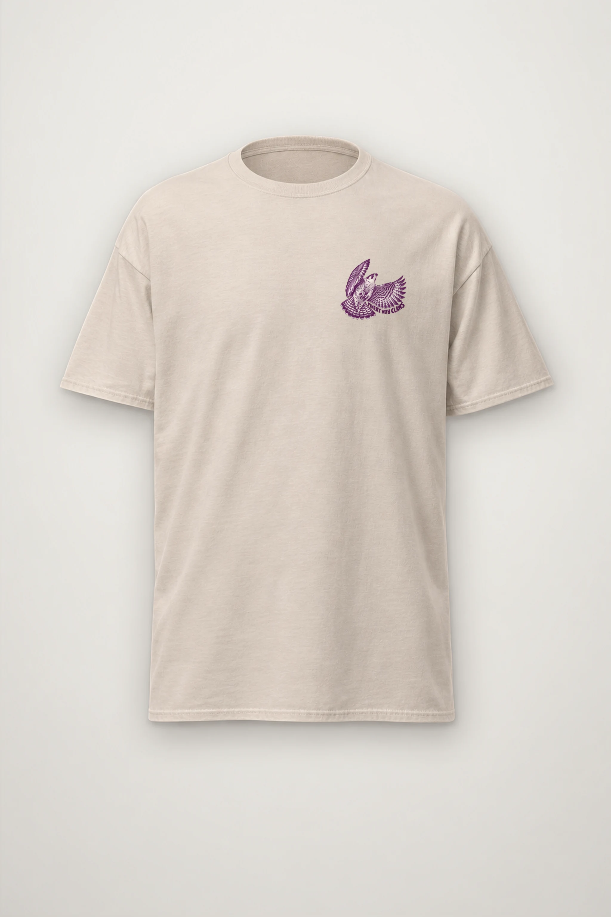 "Finery With Claws" Heavyweight Unisex Crewneck T-shirt