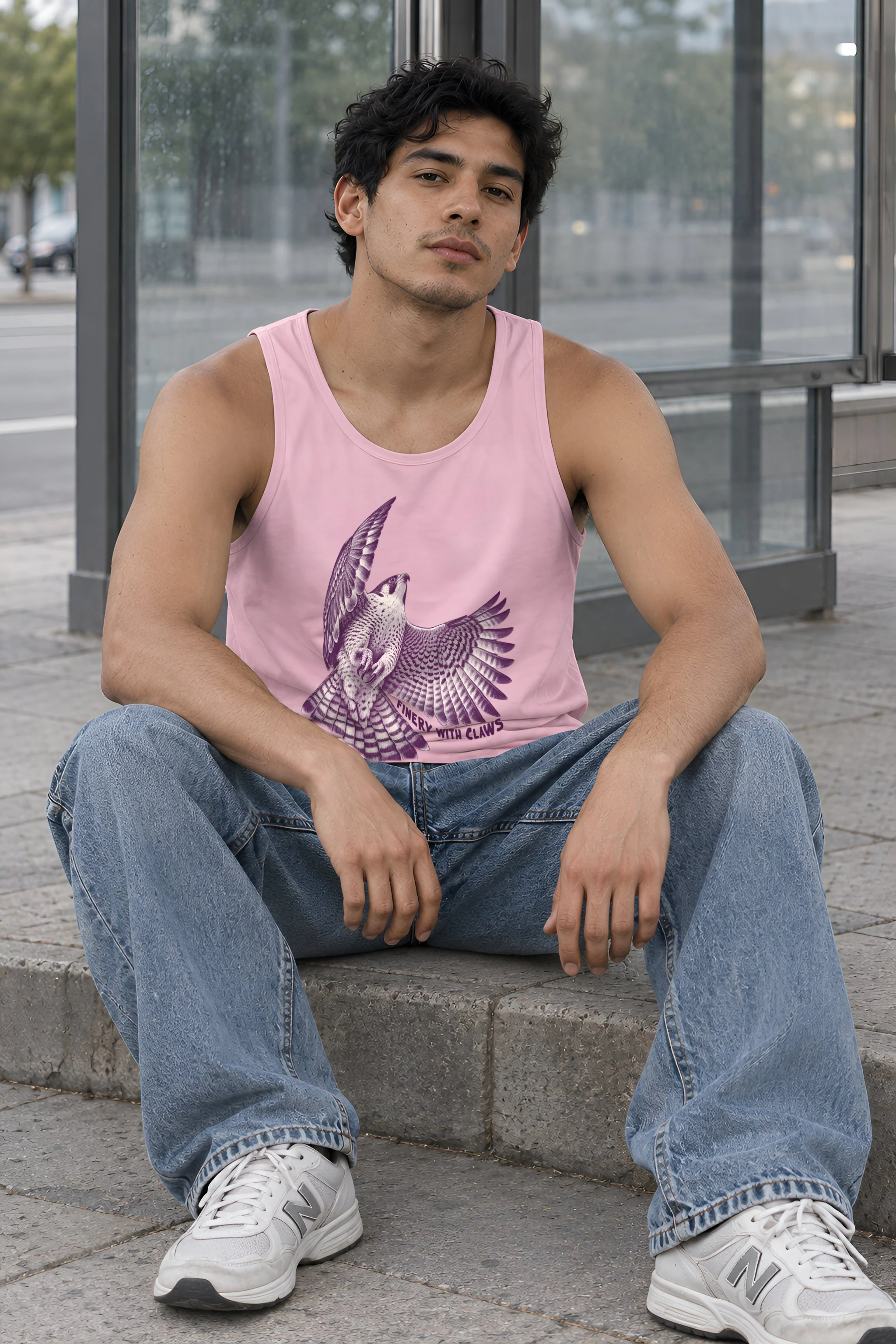 "Finery With Claws" Unisex Jersey Tank