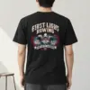 "First Light Rowing" Heavyweight Unisex Crewneck T-shirt