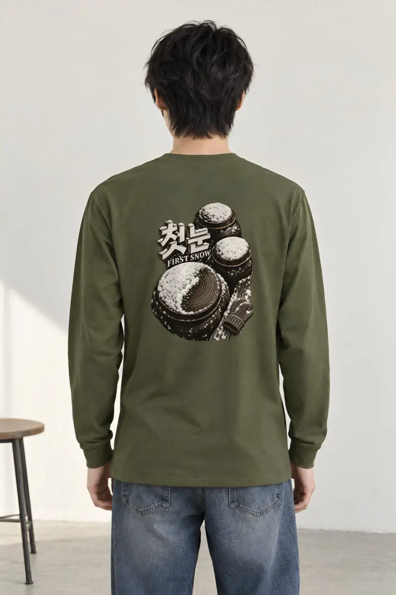 "First Snow" Unisex Longsleeve T-shirt
