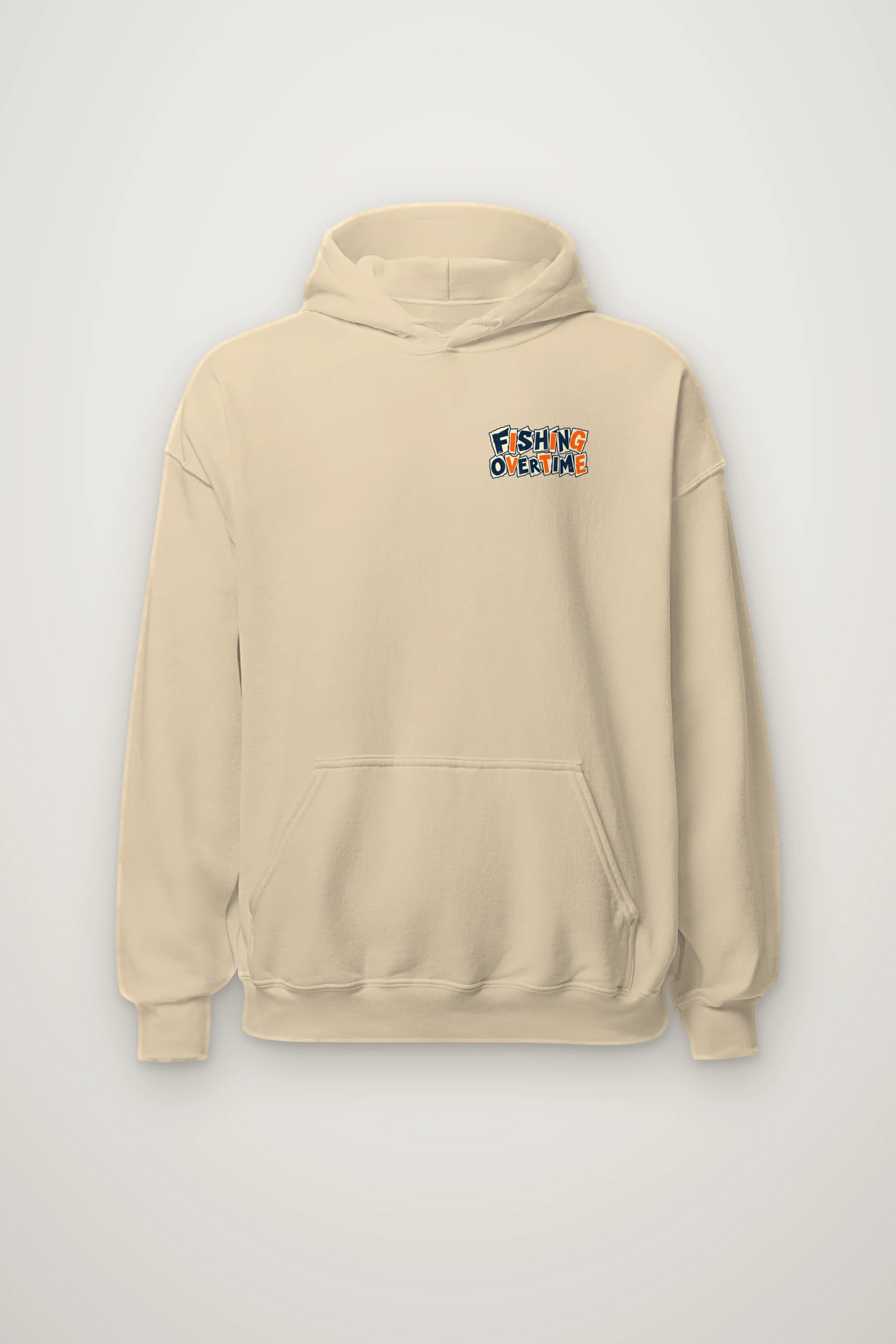 "Fishing Overtime" Heavy Blend Unisex Pullover Hoodie