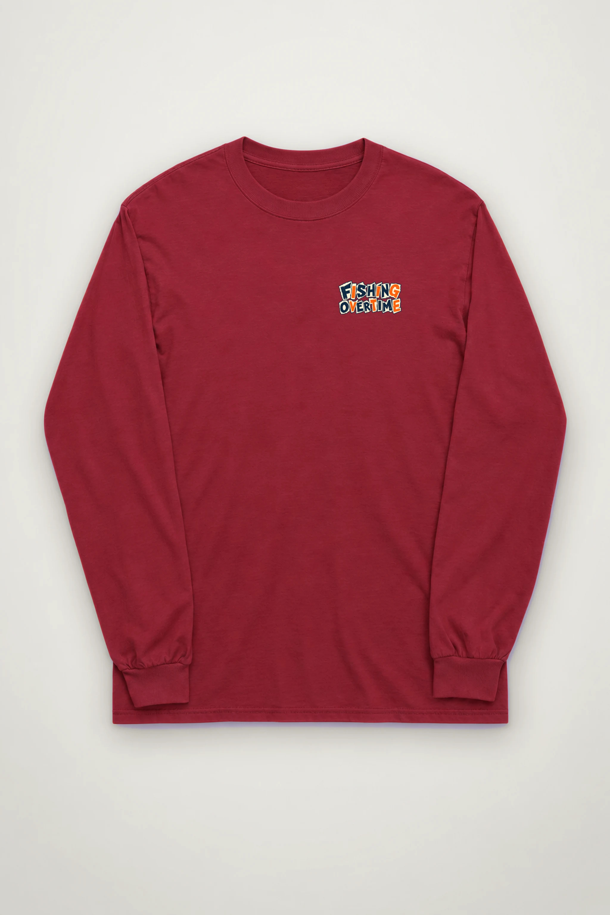 "Fishing Overtime" Unisex Longsleeve T-shirt