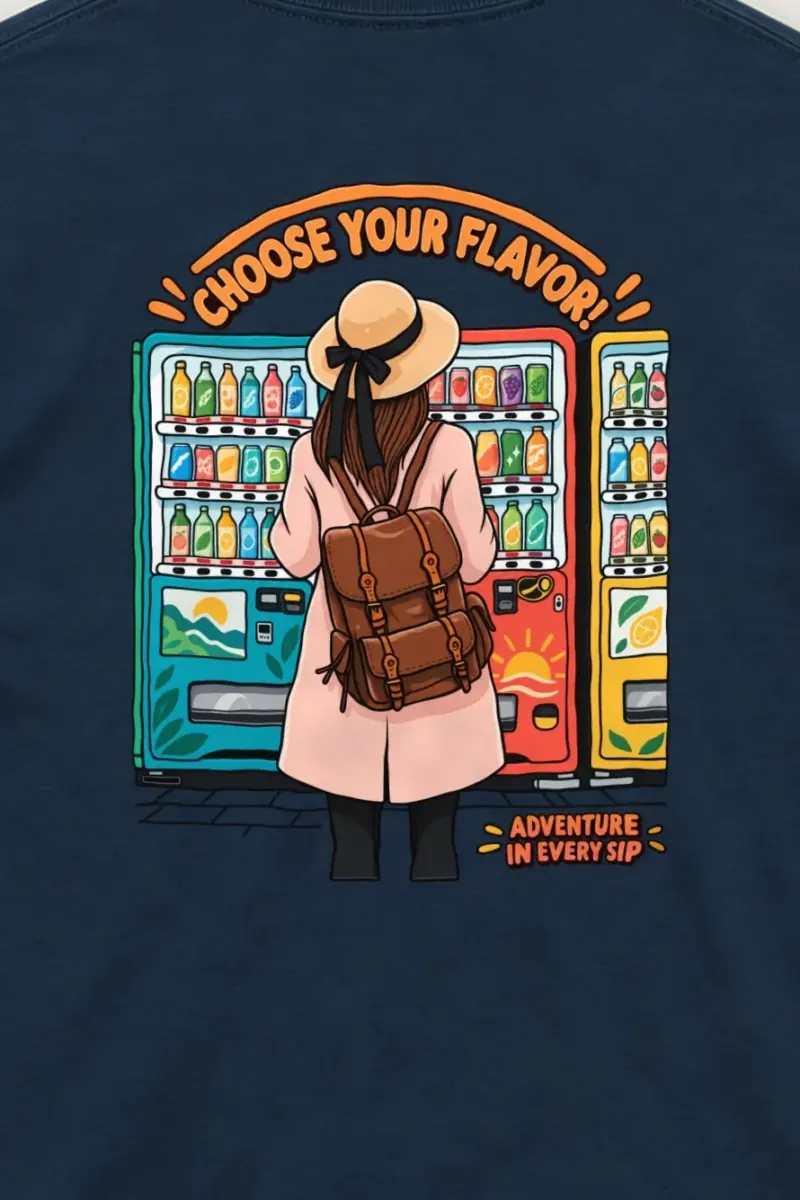 "Flavor Adventure" Unisex Longsleeve T-shirt