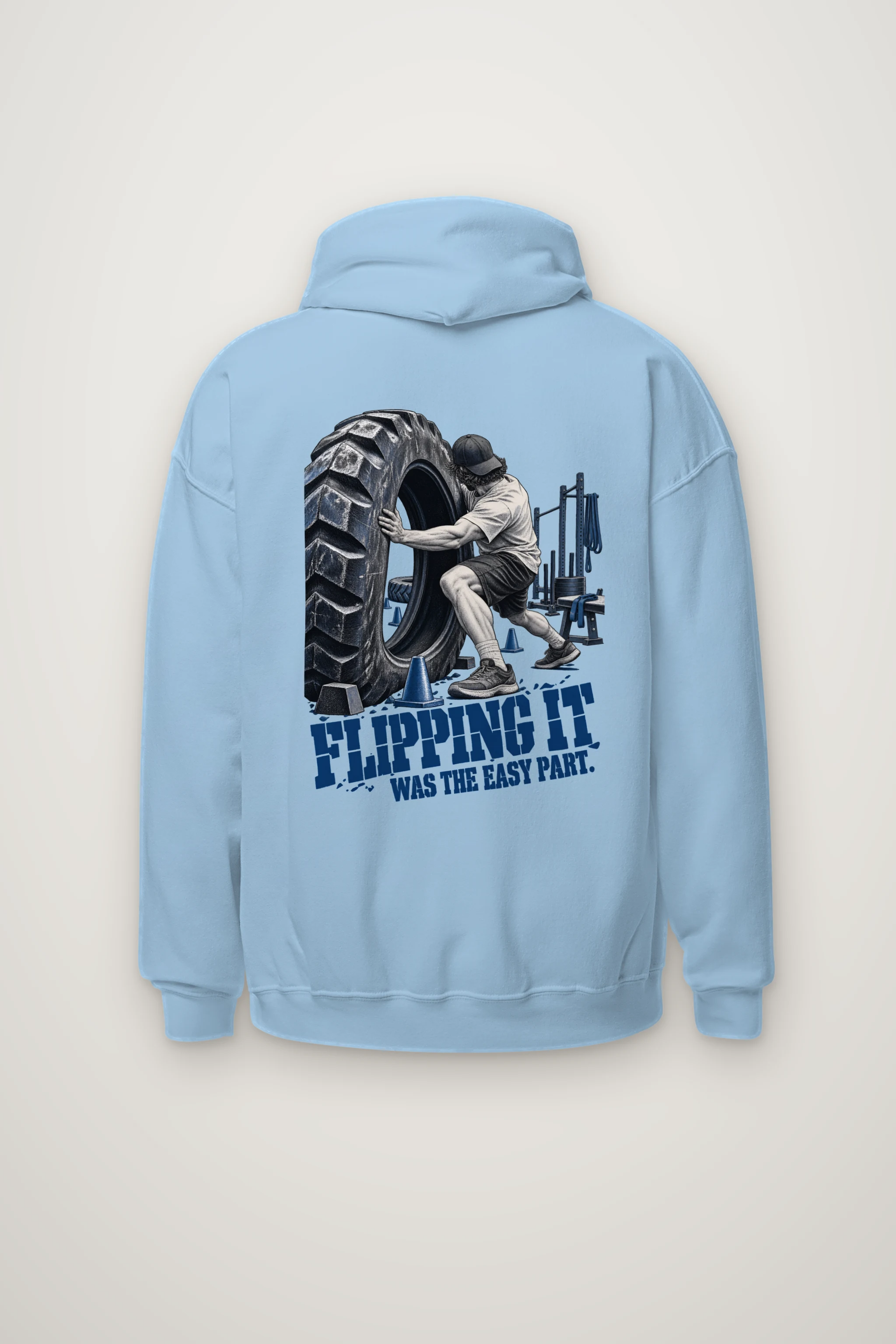 "Flipping It Was the Easy Part" Heavy Blend Unisex Pullover Hoodie