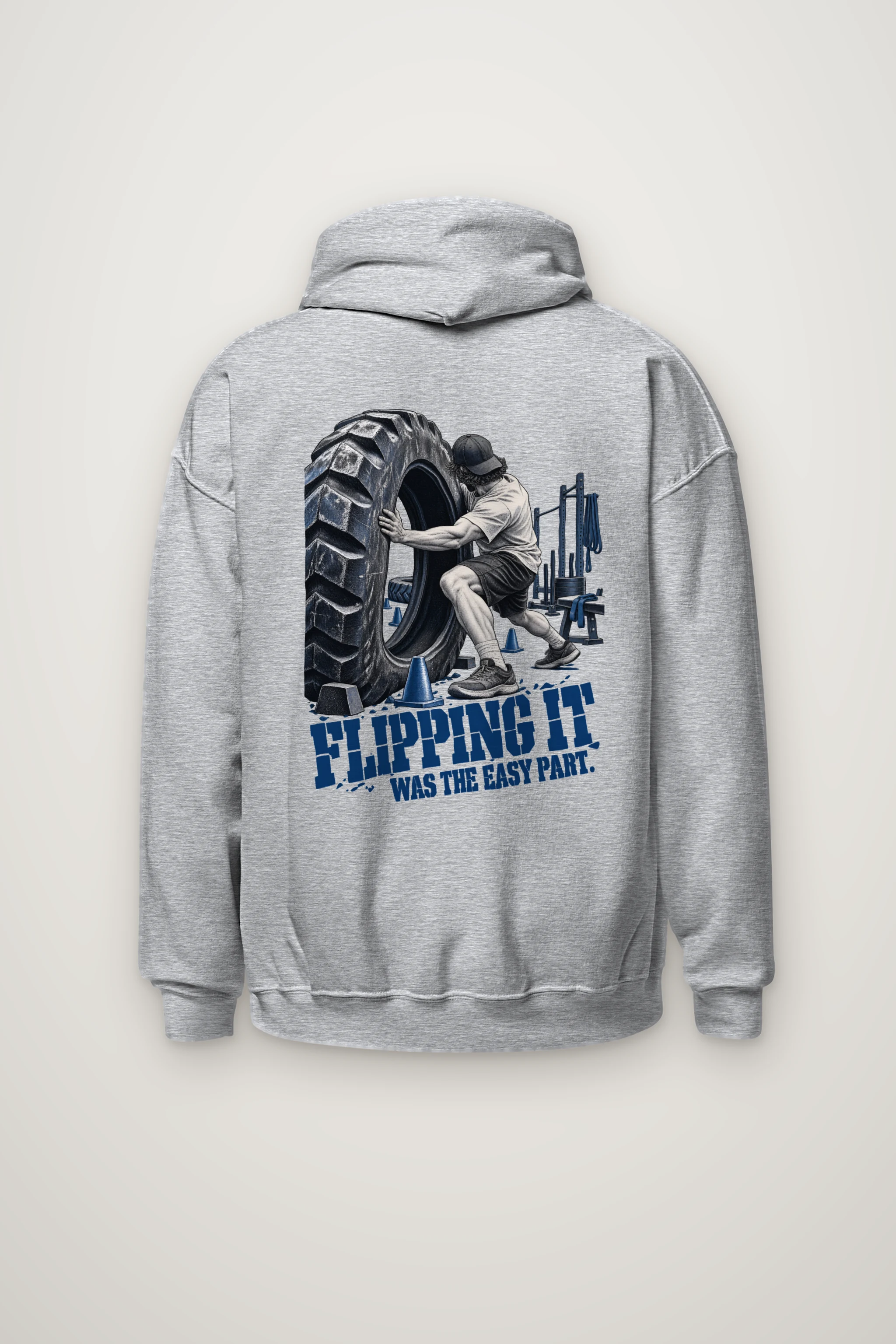 "Flipping It Was the Easy Part" Heavy Blend Unisex Pullover Hoodie