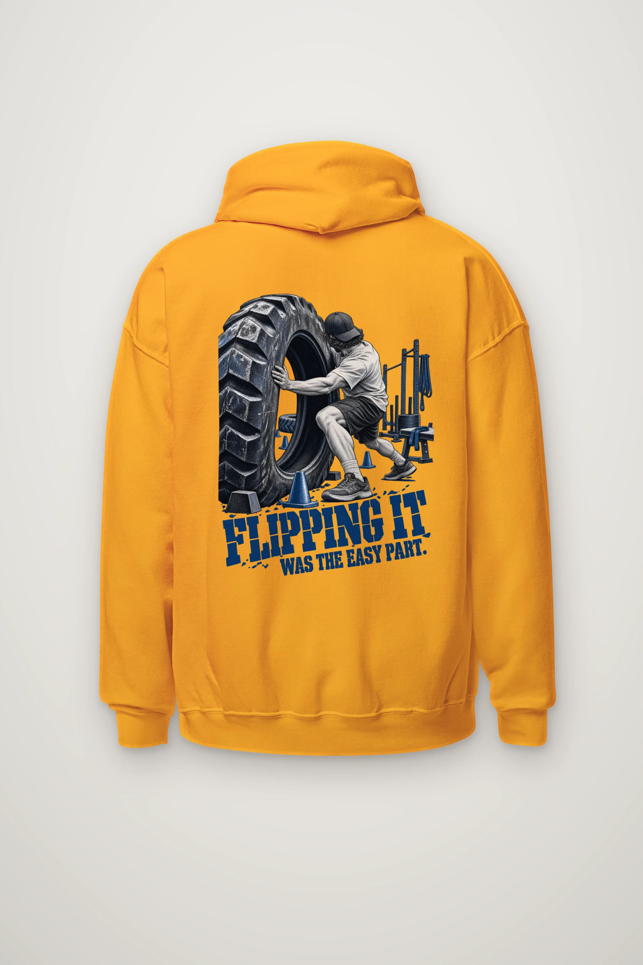 "Flipping It Was the Easy Part" Heavy Blend Unisex Pullover Hoodie