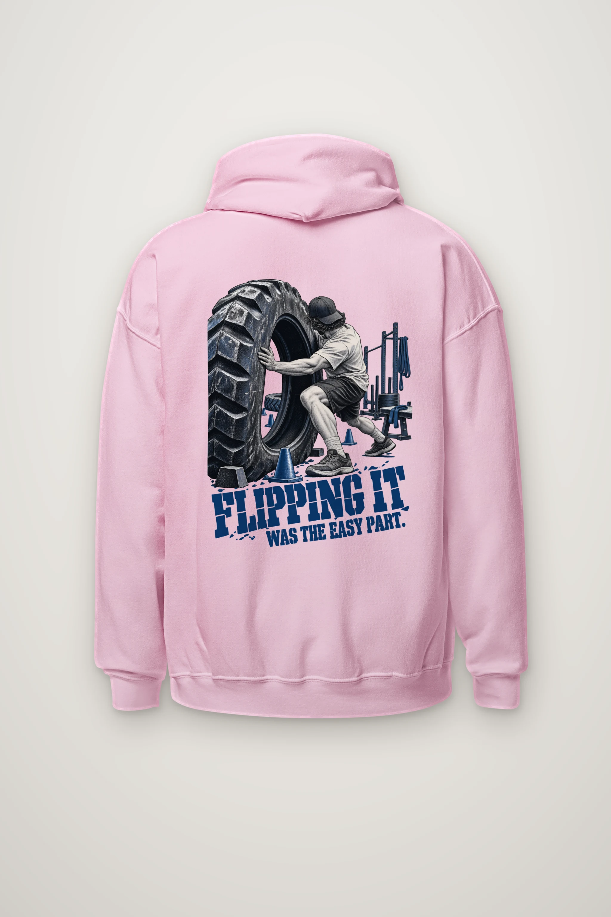 "Flipping It Was the Easy Part" Heavy Blend Unisex Pullover Hoodie
