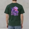 "Florals With a Sharp Side" Heavyweight Unisex Crewneck T-shirt
