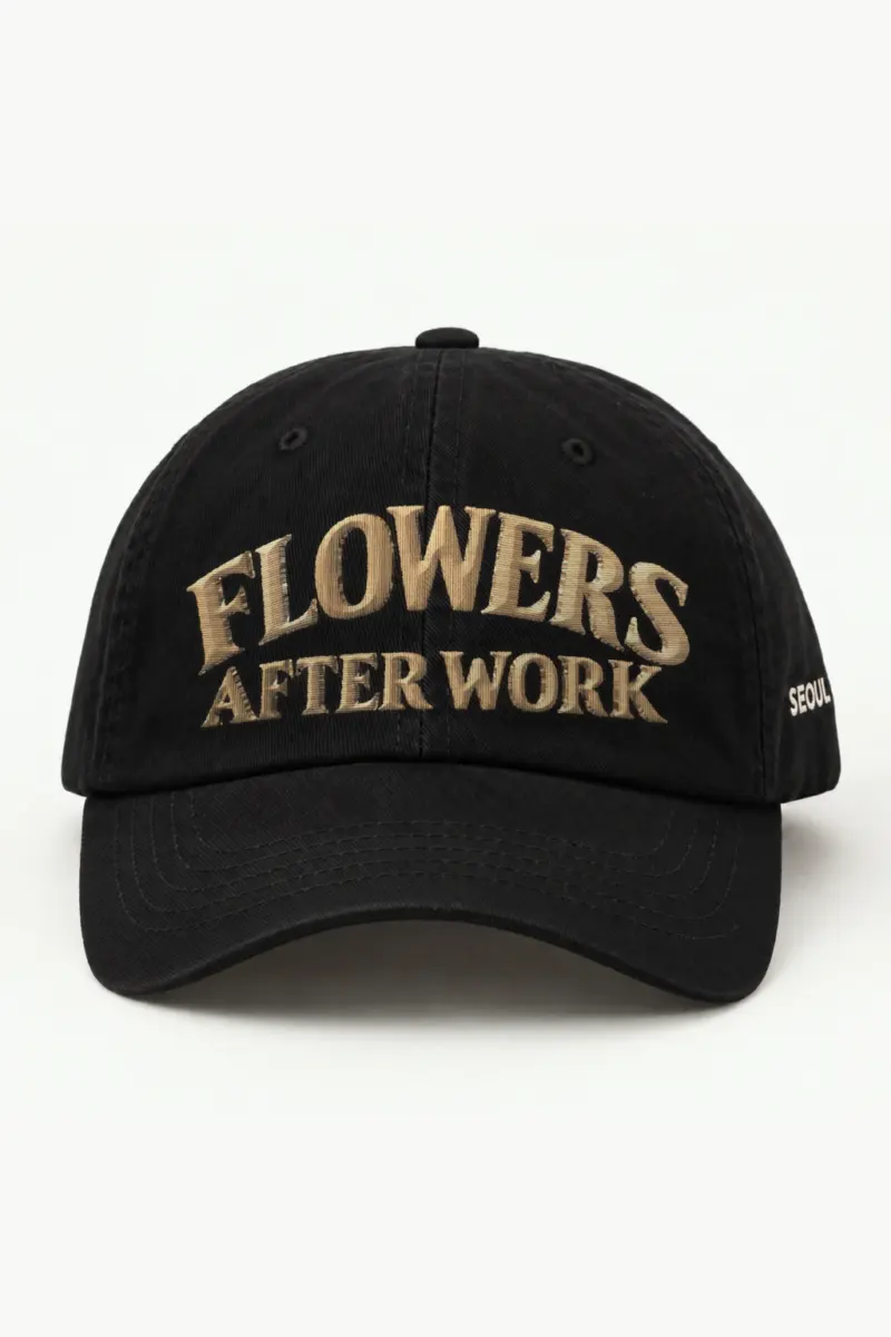 "Flowers After Work" Classic Dad Hat · Embroidered