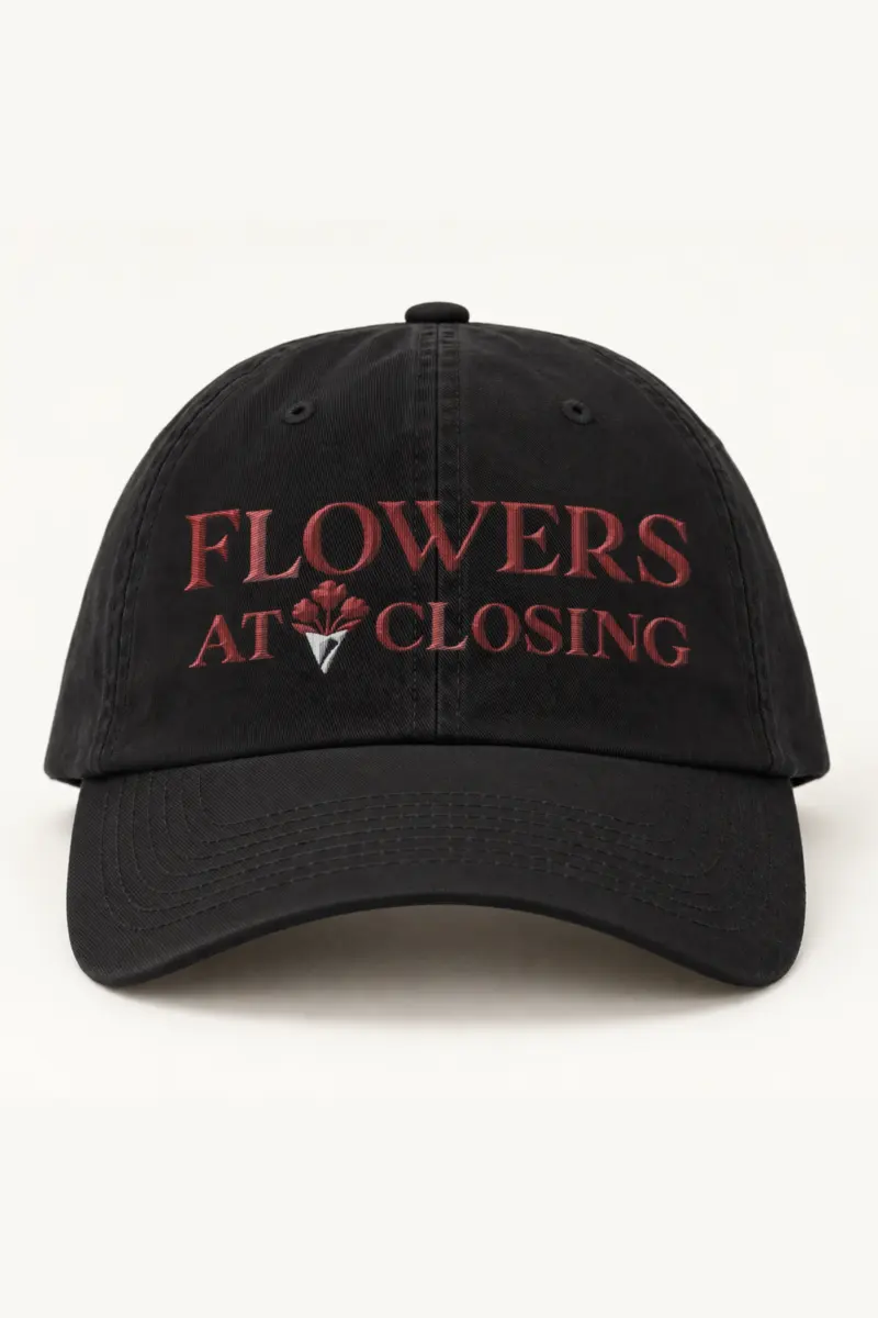 "Flowers at Closing" Classic Dad Hat · Embroidered