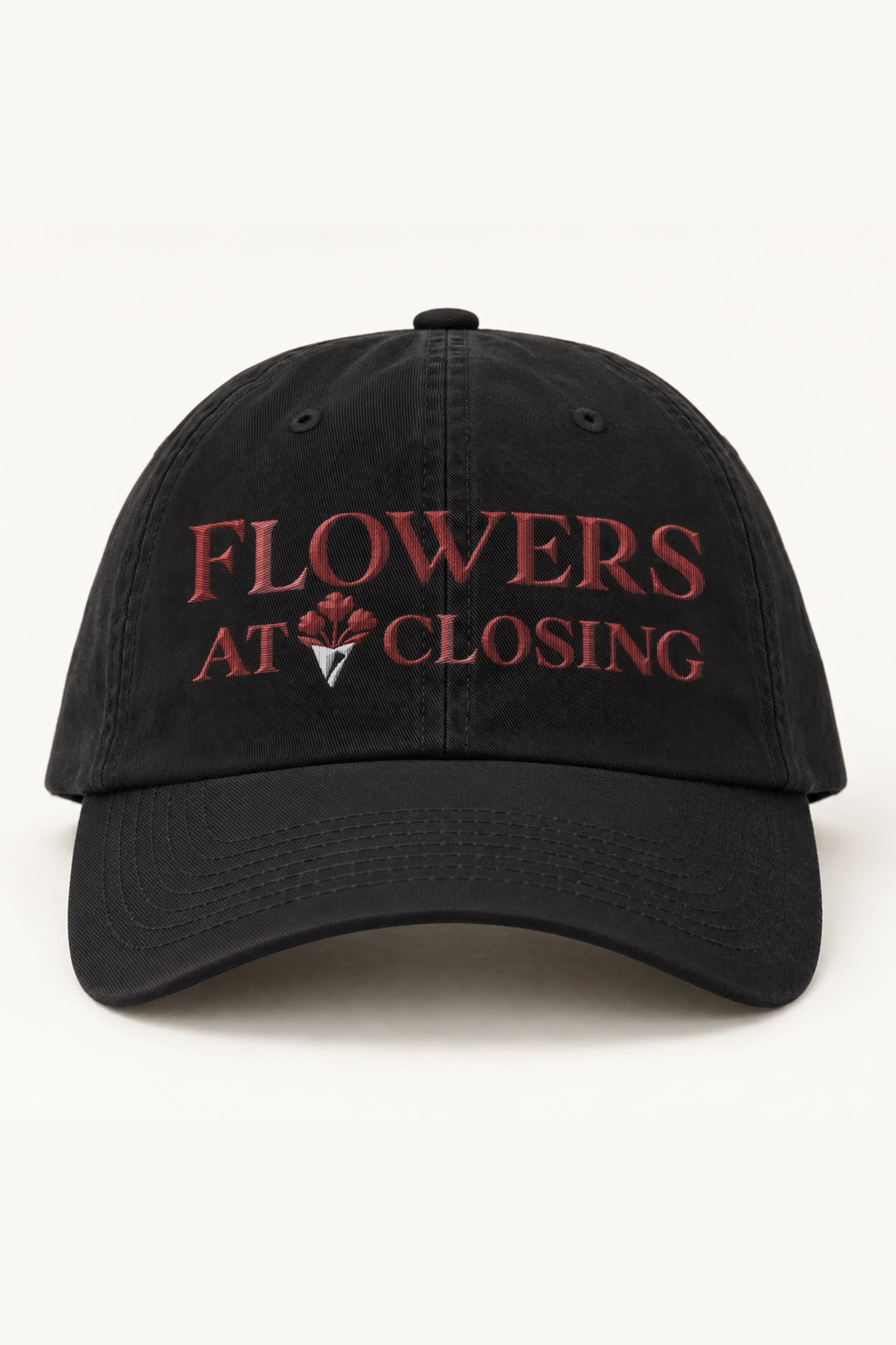 "Flowers at Closing" Classic Dad Hat · Embroidered