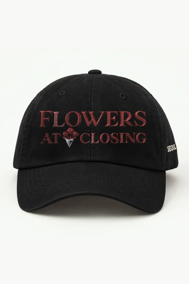 "Flowers at Closing" Classic Dad Hat · Embroidered