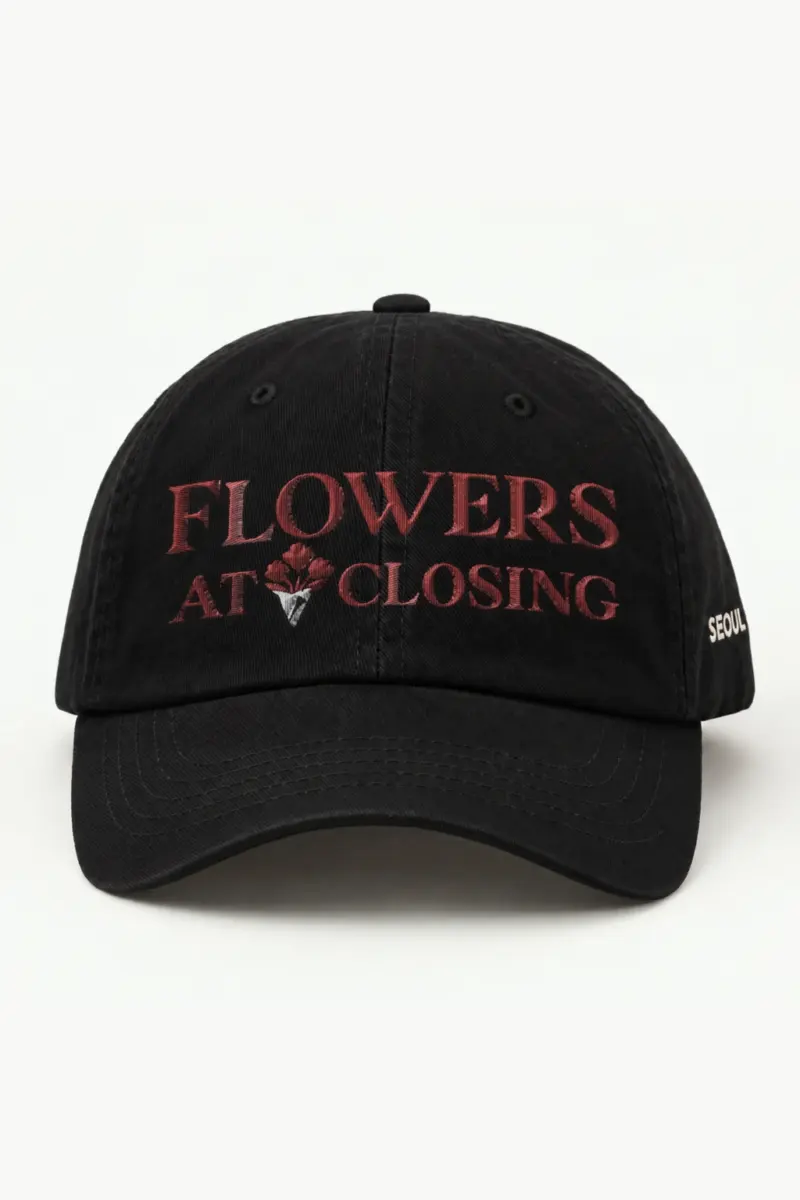 "Flowers at Closing" Classic Dad Hat · Embroidered