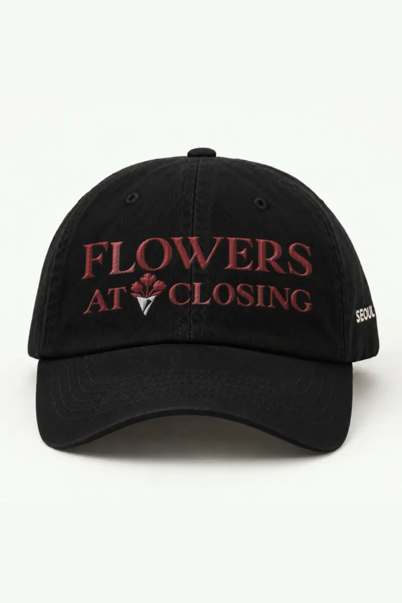"Flowers at Closing" Classic Dad Hat · Embroidered