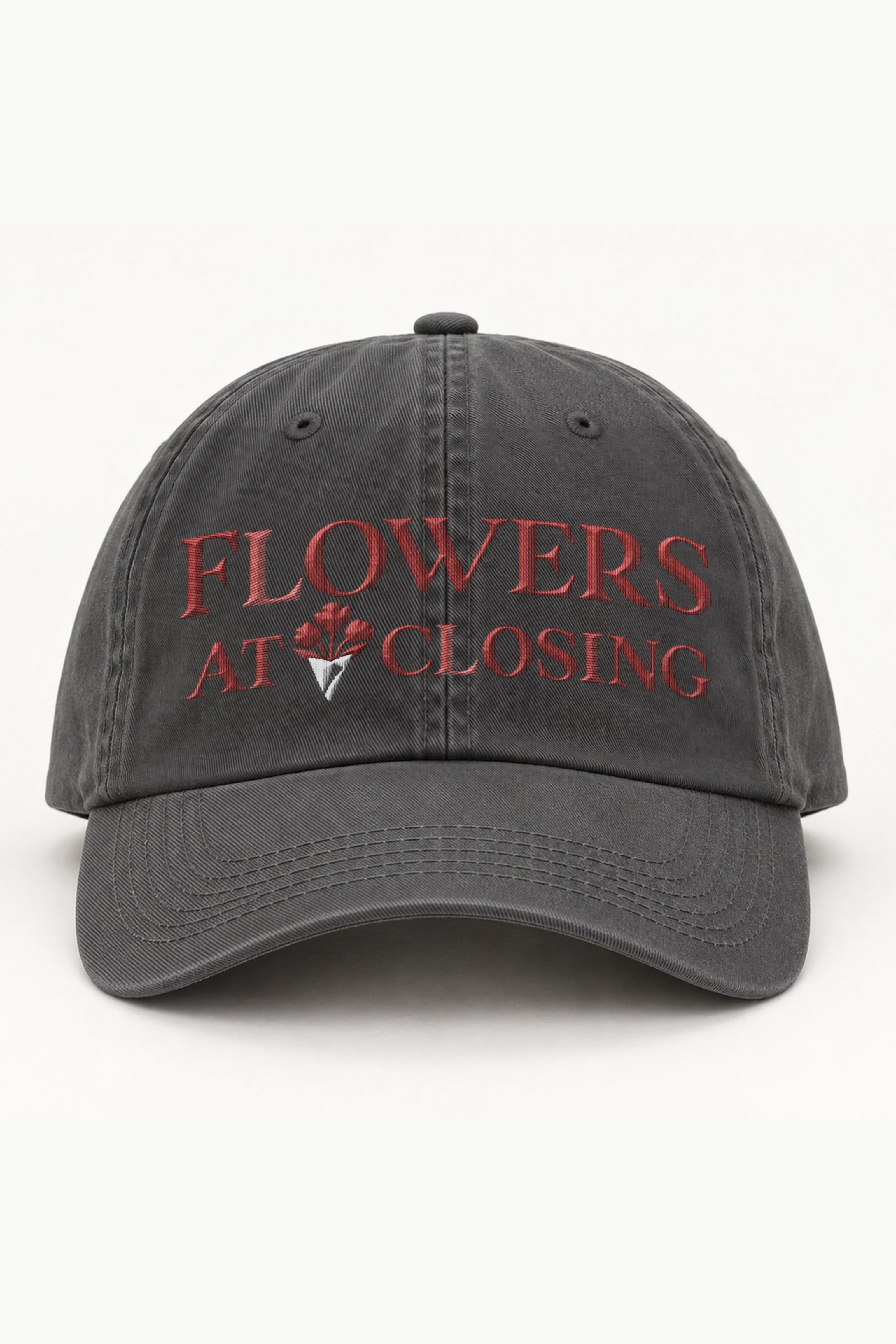 "Flowers at Closing" Classic Dad Hat · Embroidered