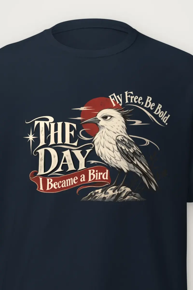 "Fly Free" Heavyweight Unisex Crewneck T-shirt