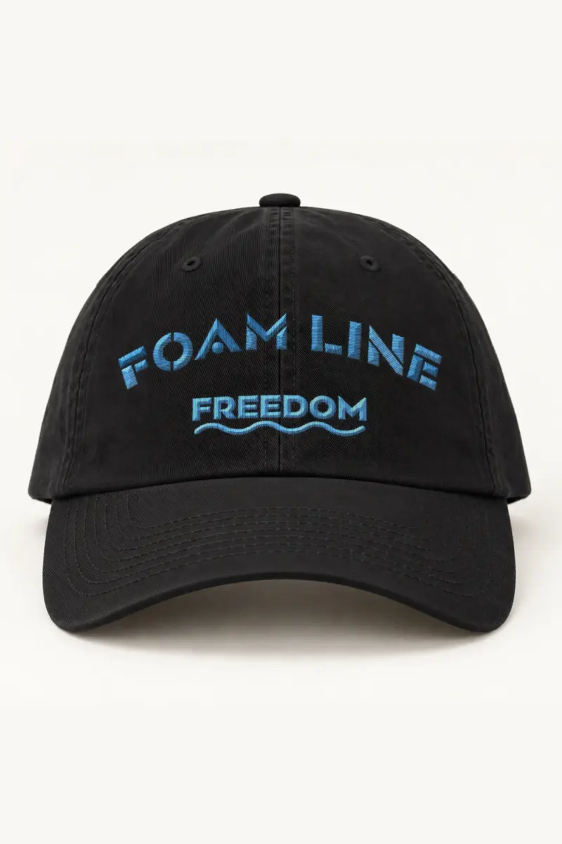 "Foam Line Freedom" Classic Dad Hat · Embroidered