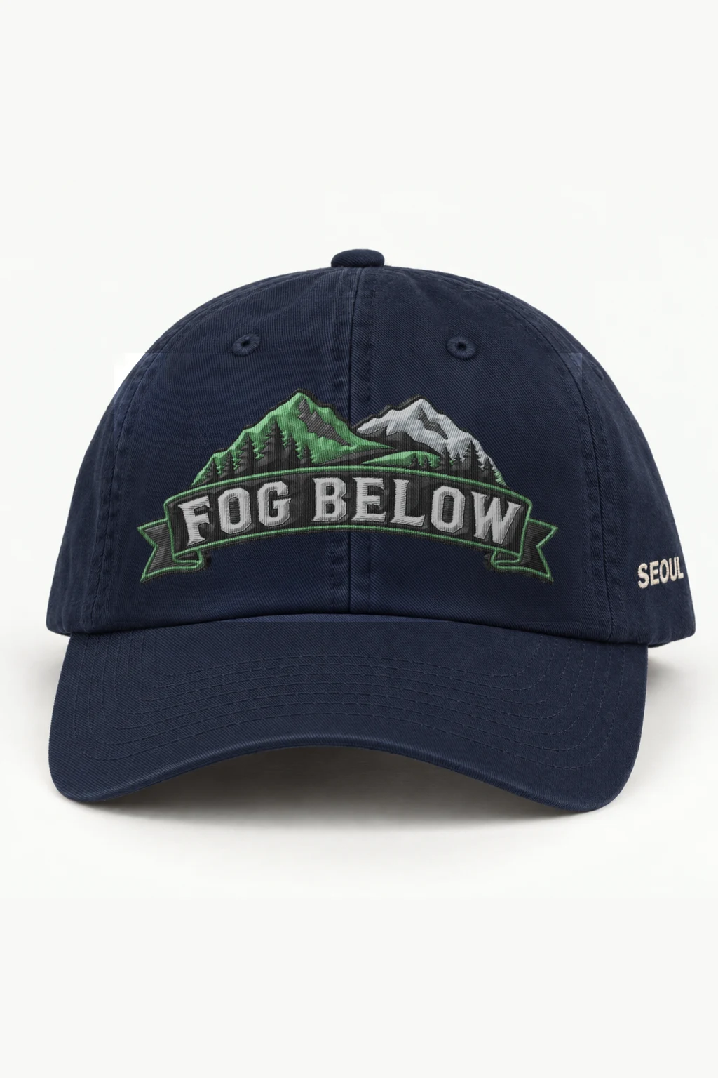 "Fog Below" Classic Dad Hat · Embroidered