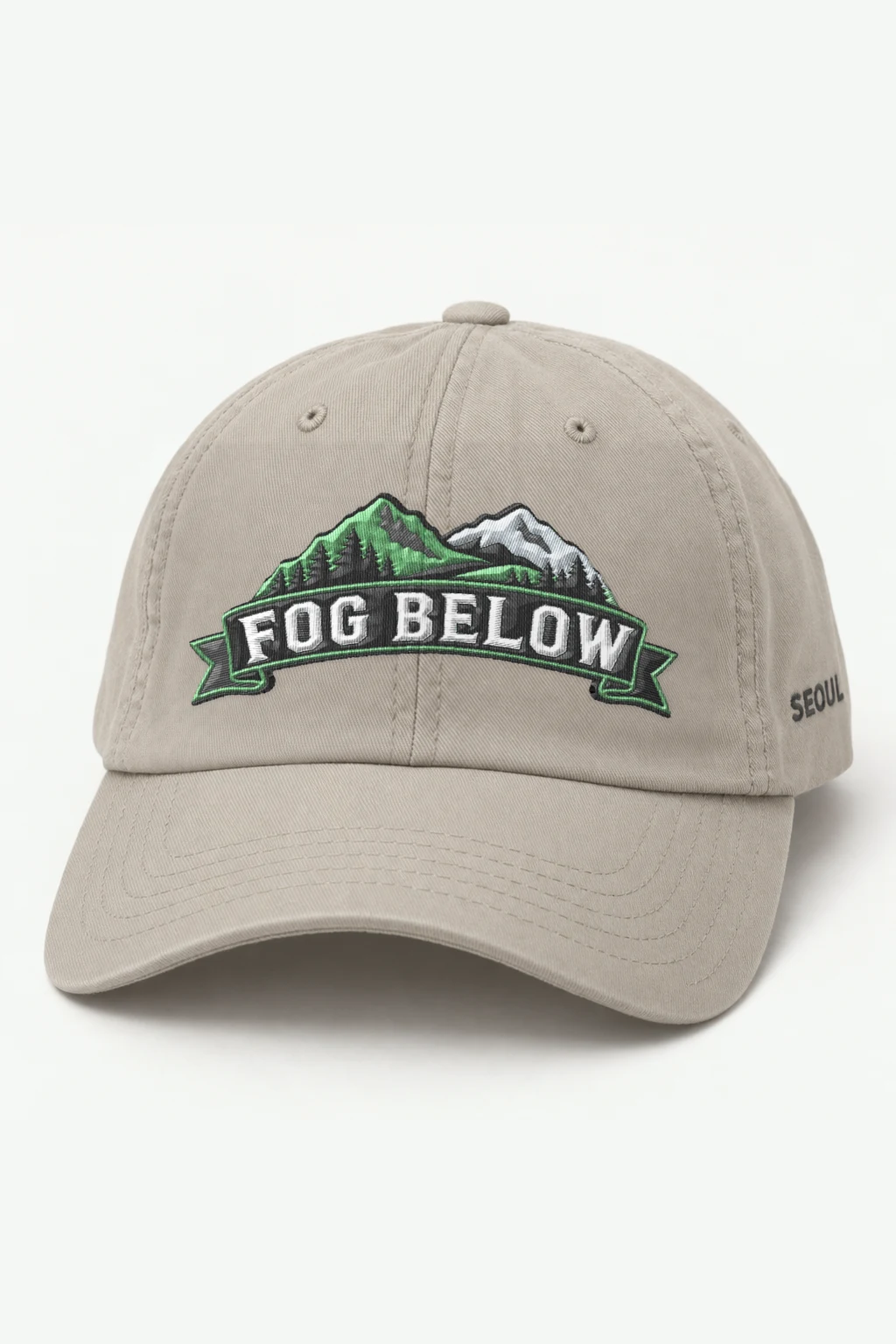 "Fog Below" Classic Dad Hat · Embroidered